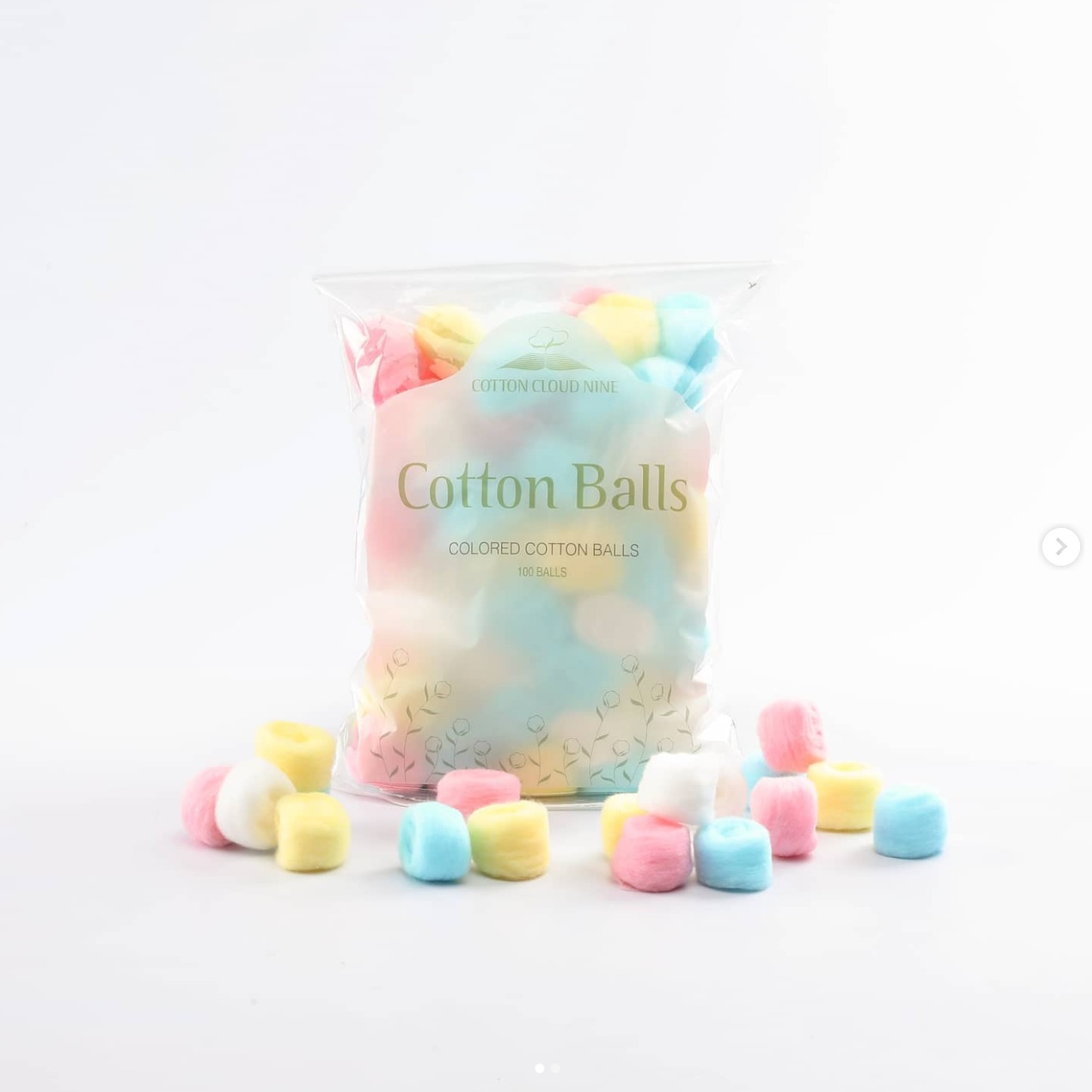 컬러 코튼볼